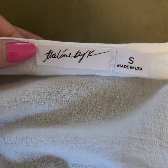 Line By K Oliviera Gauze Top - Picture 8 of 9